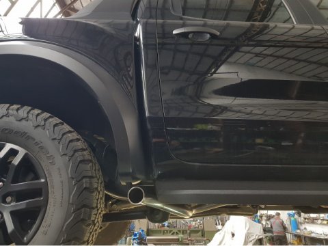 Sortie laterale apres catalyseur Tecinox Ford Ranger Raptor 2.0L TDCI 213HP 2020-22