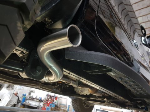 Sortie laterale apres catalyseur Tecinox Ford Ranger Raptor 2.0L TDCI 213HP 2020-22