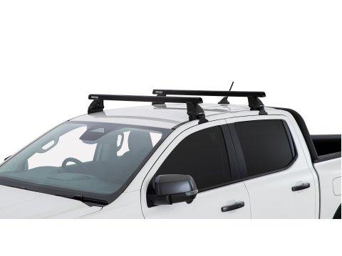 Kit 2 barres de toit Heavy Duty noire 1250mm série 2500 Ford Ranger T9 & Raptor T9 (P703) 2022-