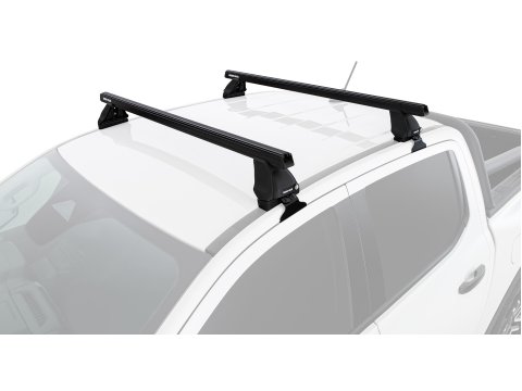 Kit 2 barres de toit Heavy Duty noire 1250mm série 2500 Ford Ranger T9 & Raptor T9 (P703) 2022-