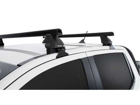 Kit 2 barres de toit Heavy Duty noire 1250mm série 2500 Ford Ranger T9 & Raptor T9 (P703) 2022-