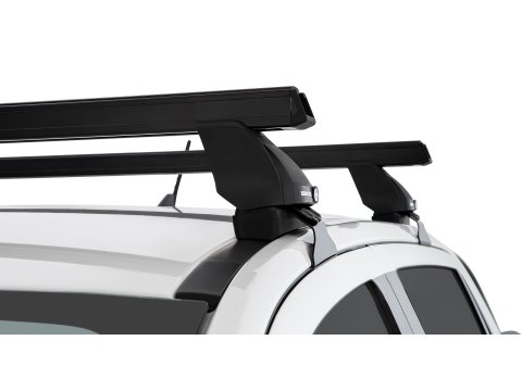 Kit 2 barres de toit Heavy Duty noire 1250mm série 2500 Ford Ranger T9 & Raptor T9 (P703) 2022-