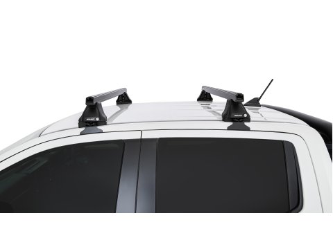 Kit 2 barres de toit Heavy Duty noire 1250mm série 2500 Ford Ranger T9 & Raptor T9 (P703) 2022-