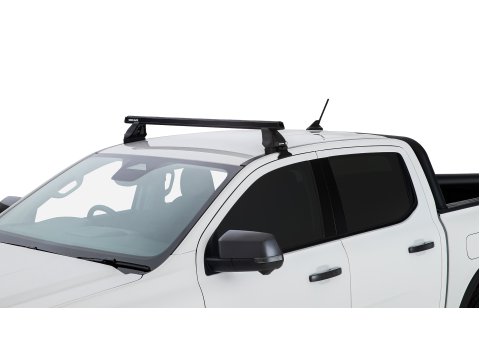 Kit 1 barre de toit avant Heavy Duty noire 1250mm série 2500 Ford Ranger T9 & Raptor T9 (P703) 2022-