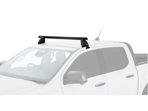 Kit 1 barre de toit avant Heavy Duty noire 1250mm série 2500 Ford Ranger T9 & Raptor T9 (P703) 2022-