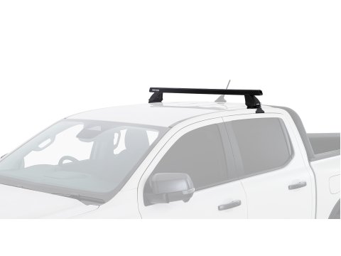 Kit 1 barre de toit arrière Heavy Duty noire 1250mm série 2500 Ford Ranger T9 & Raptor T9 (P703) 2022-