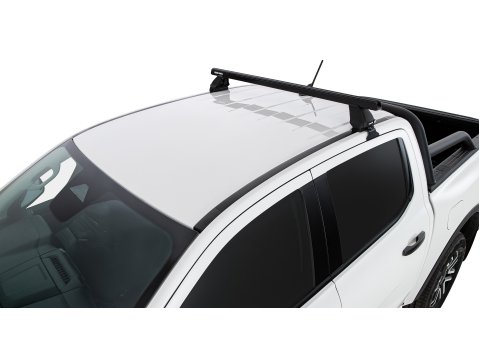 Kit 1 barre de toit arrière Heavy Duty noire 1250mm série 2500 Ford Ranger T9 & Raptor T9 (P703) 2022-
