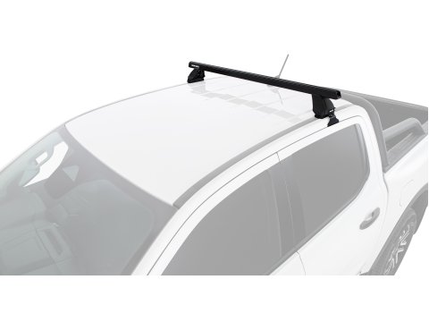 Kit 1 barre de toit arrière Heavy Duty noire 1250mm série 2500 Ford Ranger T9 & Raptor T9 (P703) 2022-