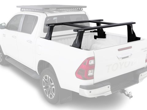 Kit 2 barres de benne 1500 mm système Reconn-Deck et 2 transversale Toyota Hilux Revo 2015-