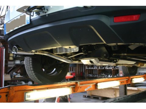 Duster 1 - phase 1 tube arr. sans silencieux apres fap Tecinox Dacia Duster 4X4 1.5L DCI 2010-2013
