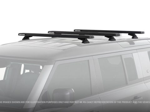 Kit 3 barres de toit 1260 mm système Reconn-Deck Land Rover Defender II 110 L663 2020+