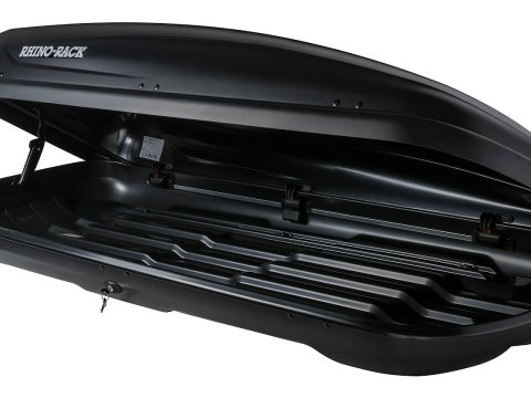 MasterFit Roof Box 410L (Black) Rhino Rack
