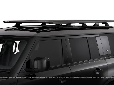 Kit galerie Rhino Rack Pioneer 6 2100x1240mm avec pieds RCL Land Rover Defender II 130 L663 2023-