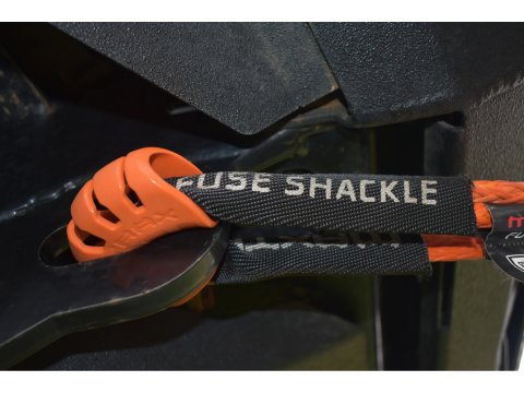 Protecteur caoutchouc orange de Manille Maxtrax Shackle shield - La paire