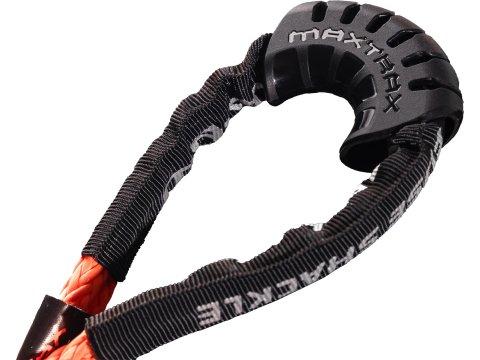 Protecteur caoutchouc noir de Manille Maxtrax Shackle shield - La paire