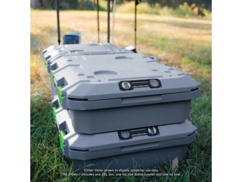 Caisse overland outdoor grise Tred GT 25L
