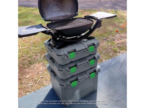 Caisse overland outdoor grise Tred GT 25L