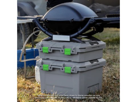 Caisse overland outdoor grise Tred GT 25L