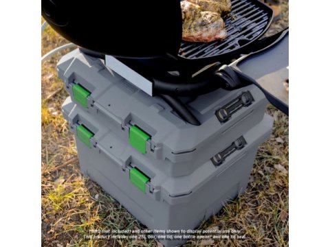 Caisse overland outdoor grise Tred GT 25L