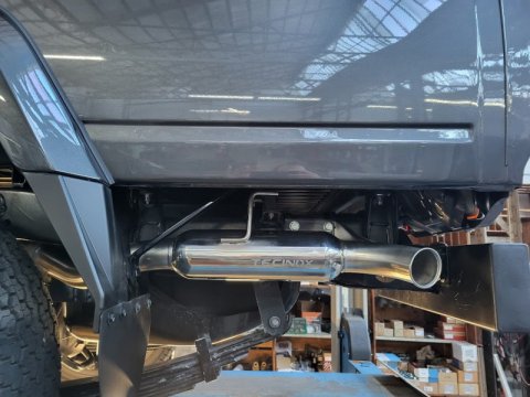 Intermediaire avec silencieux Tecinox Toyota Land Cruiser GRJ79 2010->