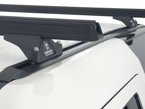 Kit 2 barres de toit noire 1375mm Heavy Duty RLTP Trackmount Land Rover Discovery 3 & 4 2005-2017