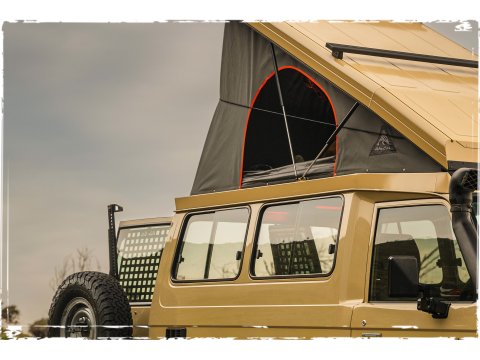 Toit relevable beige Alu-Cab Hercules G2 Land Cruiser 75 78