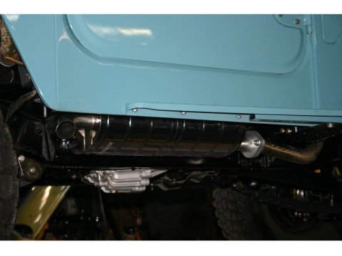 Sortie latérale après tube primaire Tecinox Toyota Land Cruiser Bj42 3.4L D 90HP 1980-1985