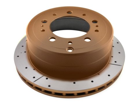 Disque frein arrière rainuré percé DBA Toyota Land Cruiser HDJ100