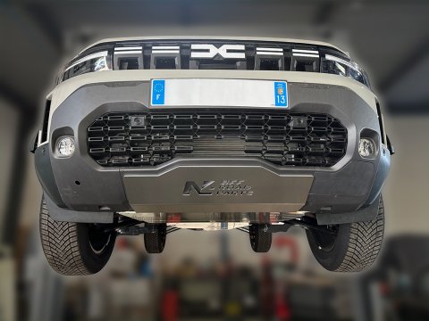 Ski protection avant aluminium 6mm Dacia Duster 2024+ N4-Offroad