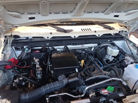 Kit support boitier relais treuil dans compartiment moteur Jimny 2018+ N4-Offroad