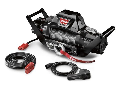 Berceau Amovible et Câbles Avec Treuil Warn Zeon 10 12V