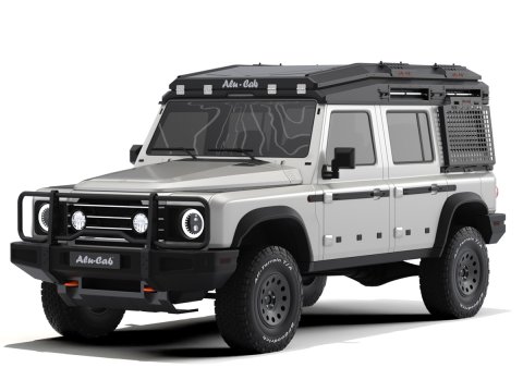 Toit relevable Alu-Cab Silenus pour INEOS Grenadier.