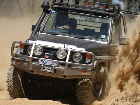 Pare chocs Winch Bar HZJ7 BJ7