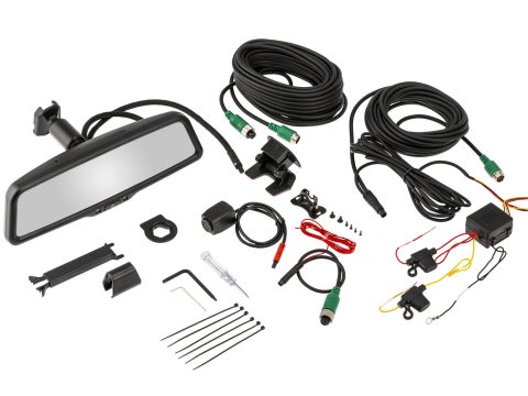Caméra de recul + Dashcam dans rétroviseur central ARB 1080P