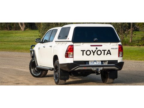 Hard-top ARB Ascent avec vitres latérales relevables pour Toyota Hilux Revo Double Cab A-Deck 2016-2025