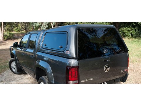 Hard top ARB Ascent Smooth avec vitres latérales relevables pour Volkswagen Amarok Double Cab 2010-2022