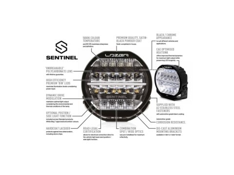 Kit calandre Lazer Sentinel 7 Elite pour INEOS Grenadier 2023+