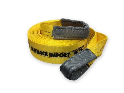 Sangle de traction 10M 12T largeur 90mm OUTBACK IMPORT jaune