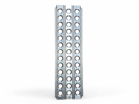 Plaques à sable en aluminium brut 150x44.4cm Outback Import - la paire