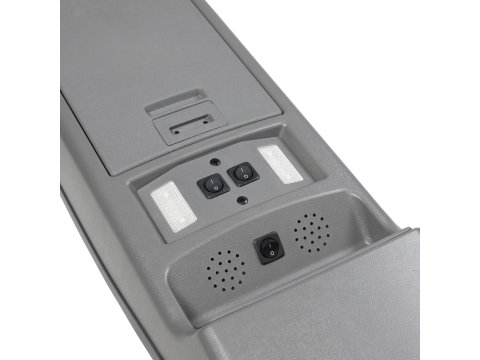 Console de toit 4WD Interiors pour Nissan Navara D40 double cabine et cabine approfondie 2005+