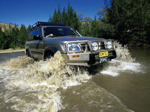 Pare chocs Winch Bar Patrol Y61 avant 05