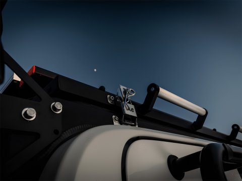 Toit relevable Alu-Cab Silenus pour INEOS Grenadier.