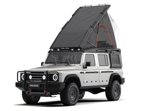 Toit relevable Alu-Cab Silenus pour INEOS Grenadier.