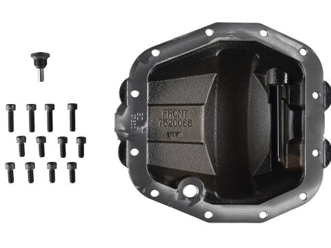 DIFF COVER JL RUBICON FRONT BLACK