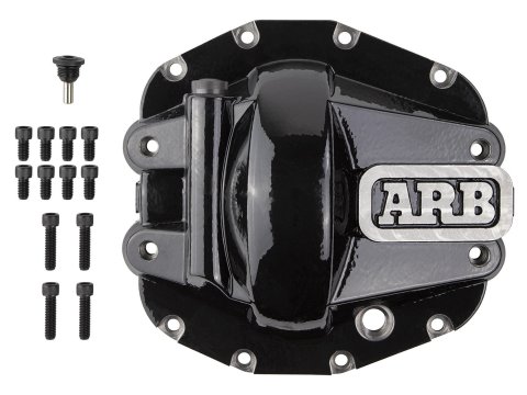 DIFF COVER JL RUBICON FRONT BLACK