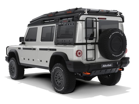 Toit relevable Alu-Cab Silenus pour INEOS Grenadier.