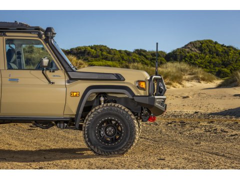 Pare-chocs avant acier ARB Summit MKII Bullbar Toyota Land Cruiser HZJ7 GRJ7 2025+