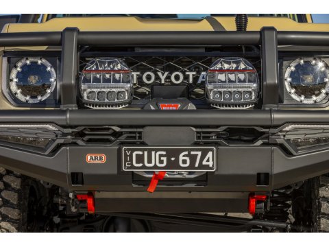 Pare-chocs avant acier ARB Summit MKII Bullbar Toyota Land Cruiser HZJ7 GRJ7 2025+