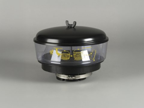 Préfiltre cyclonique Donaldson transparent Ø10