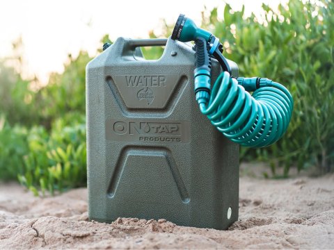 Douche portable Jerry Can 22L 12v Ontap verte
